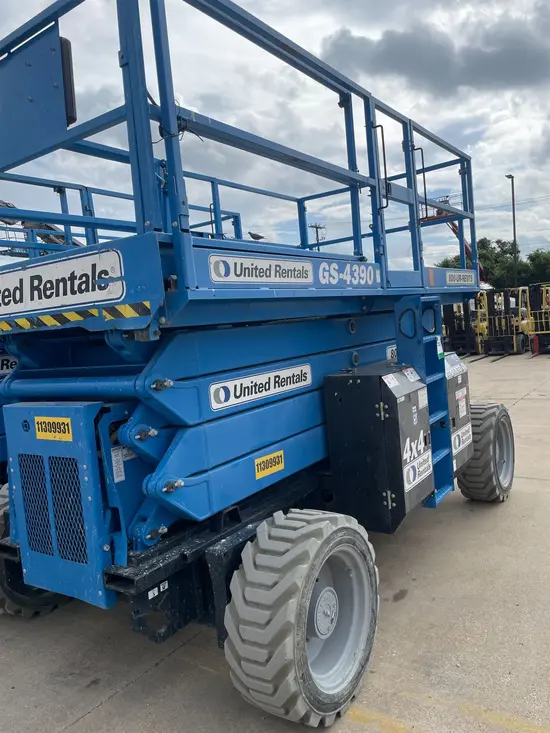 2021 Genie GS-4390 RT Rough Terrain Scissor Lift