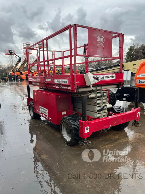 2017 MEC 4069RT Rough Terrain Scissor Lift