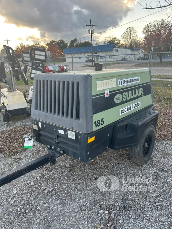 2018 Sullair 185DPQ-KU-T3 Air Compressor