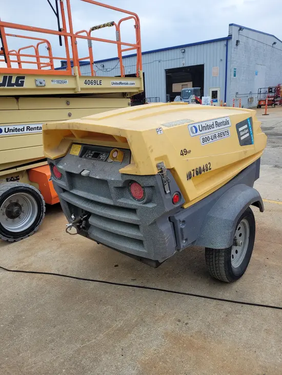 2018 Atlas Copco XAS185KD7 T4F Air Compressor