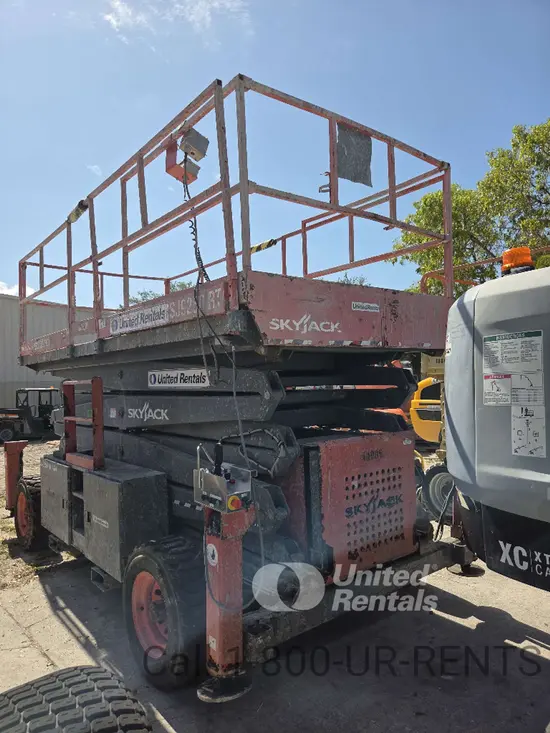2017 Skyjack SJ9250RT Rough Terrain Scissor Lift