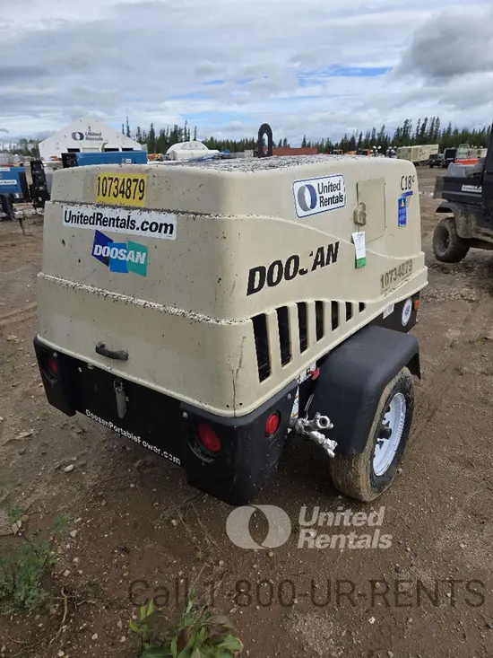 2018 Doosan C185WKU-T4I Air Compressor
