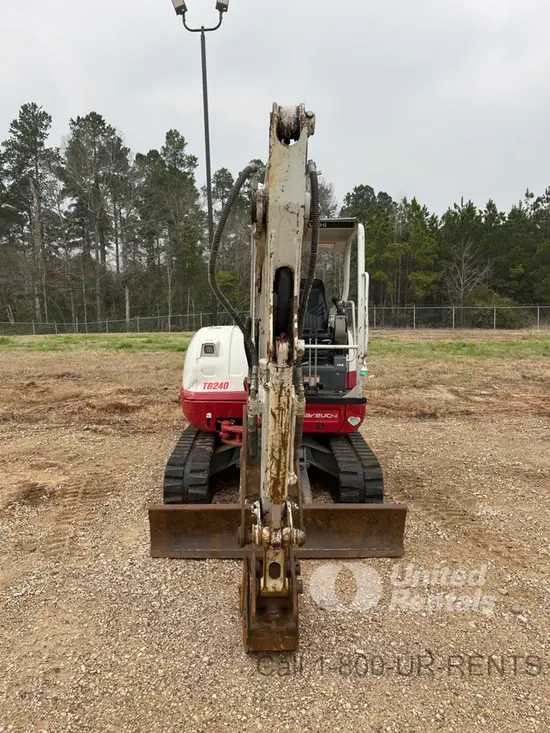 2021 Takeuchi TB240 Mini Excavator