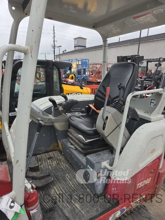 2022 Takeuchi TB240 Mini Excavator