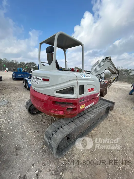 2018 Takeuchi TB260 Mini Excavator