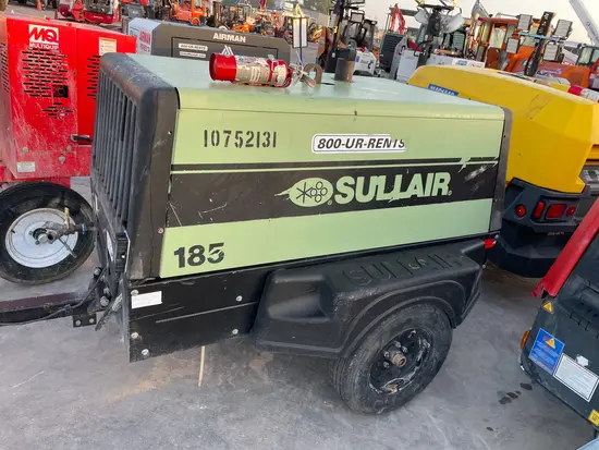2018 Sullair 185DPQ-KU-T3 Air Compressor