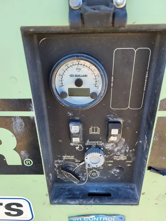 2017 Sullair 185DPQ-KU-T3 Air Compressor