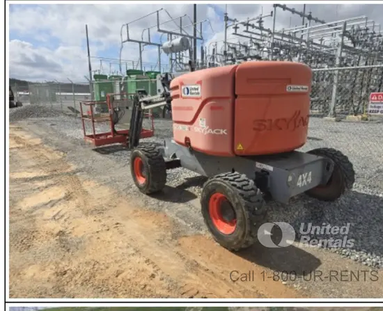 2017 Skyjack SJ46AJ Articulating Boom Lift