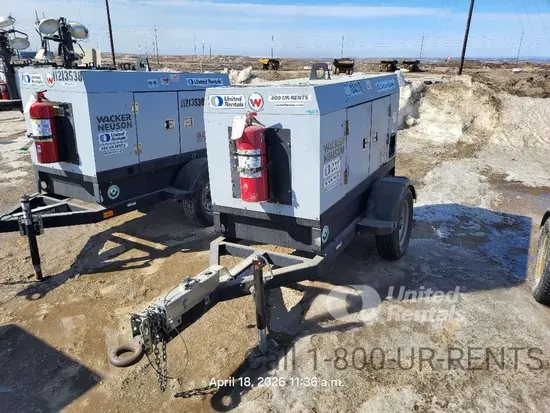 2021 Wacker Neuson G25 T4F Diesel Generator