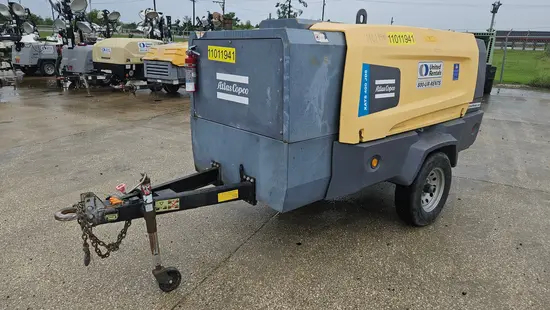 2019 Atlas Copco XATS 400 JD8FT4 Air Compressor