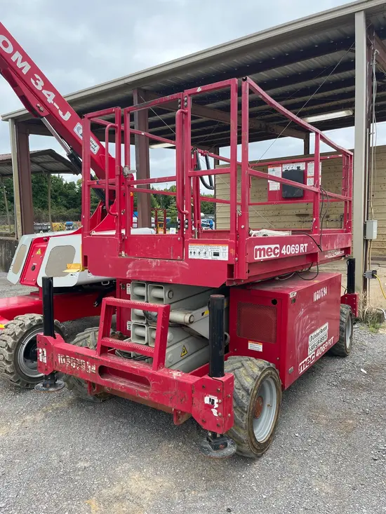 2017 MEC 4069RT Rough Terrain Scissor Lift