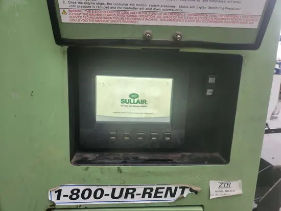 2017 Sullair 1600HAFDTQ-CAT Air Compressor