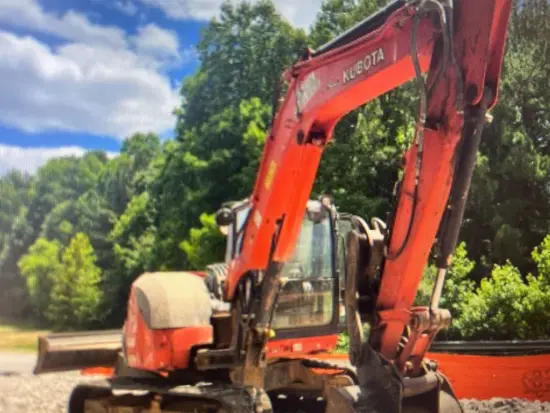 2019 Kubota KX080-4SR3A Mini Excavator