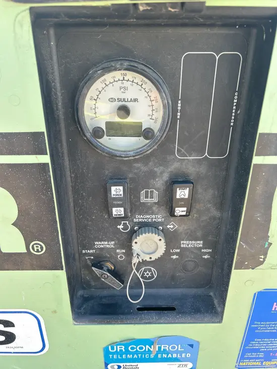 2018 Sullair 185DPQ-KU-T3 Air Compressor