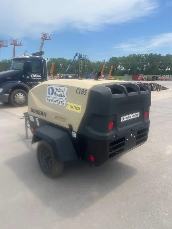 2022 Doosan C185WDO-T4F Air Compressor