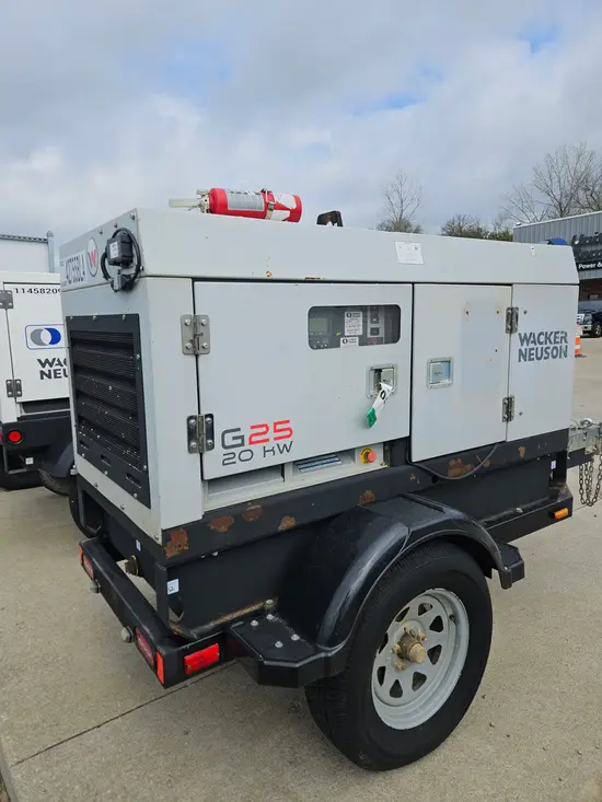 2017 Wacker Neuson G 25 Diesel Generator