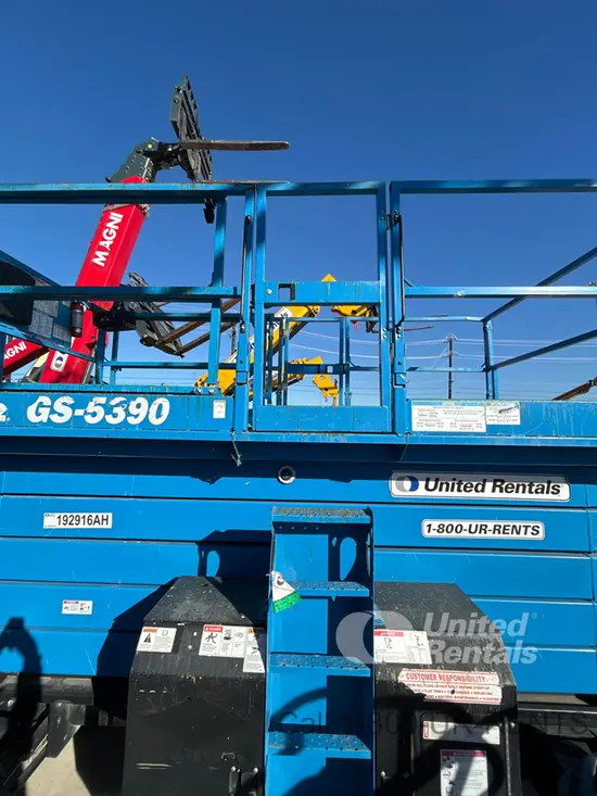 2017 Genie GS-5390 RT Rough Terrain Scissor Lift