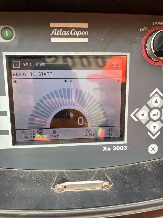 2017 Atlas Copco XAS1800 JD7 T4F Air Compressor
