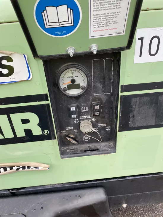 2018 Sullair 185DPQ-KU-T3 Air Compressor
