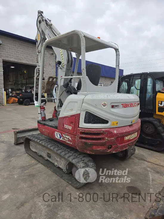 2022 Takeuchi TB240 Mini Excavator