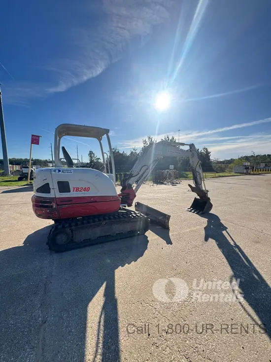 2021 Takeuchi TB240 Mini Excavator