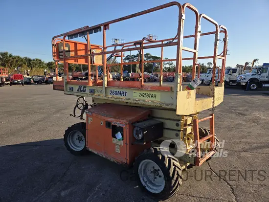 2020 JLG 260MRT Rough Terrain Scissor Lift