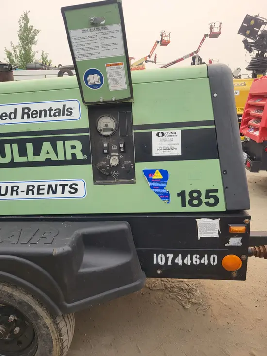 2018 Sullair 185DPQ-KU-T3 Air Compressor