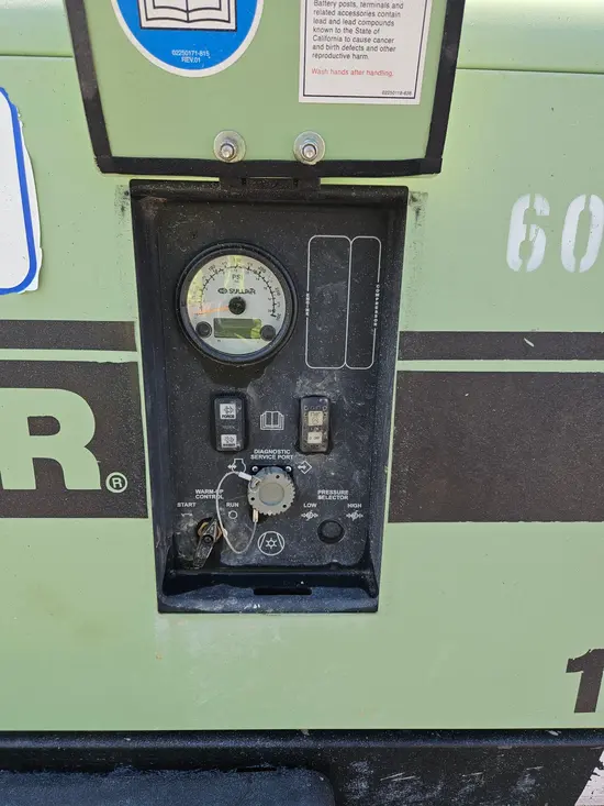 2018 Sullair 185DPQ-KU-T3 Air Compressor