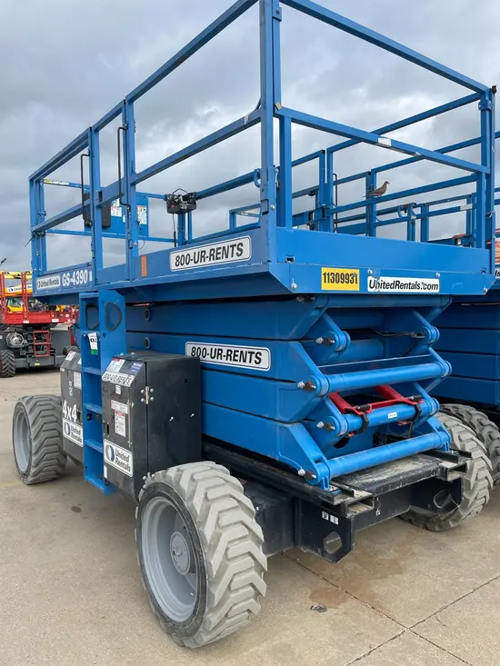 2021 Genie GS-4390 RT Rough Terrain Scissor Lift