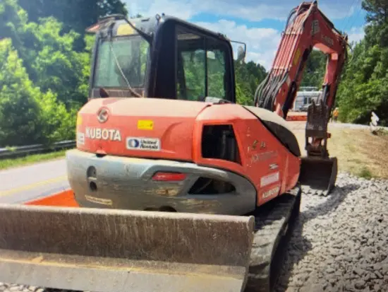 2019 Kubota KX080-4SR3A Mini Excavator