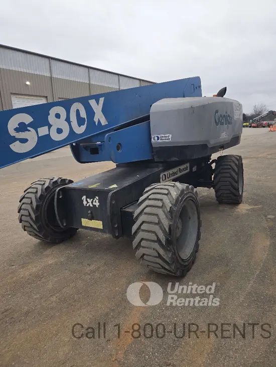 2017 Genie S-80X Boom Lift