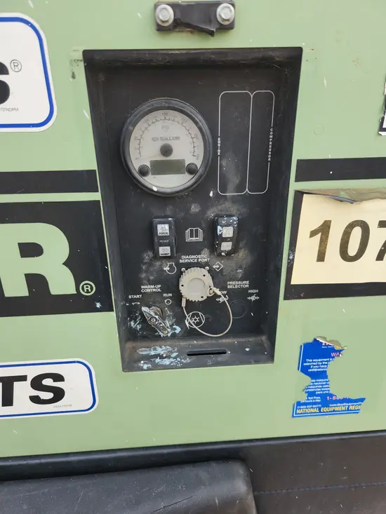 2018 Sullair 185DPQ-KU-T3 Air Compressor