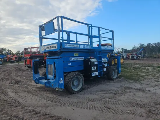 2018 Genie GS-4390 RT Rough Terrain Scissor Lift