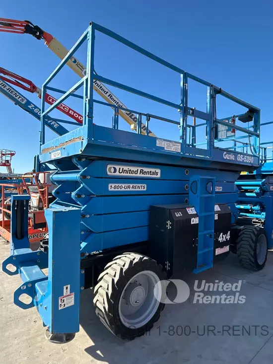 2017 Genie GS-5390 RT Rough Terrain Scissor Lift