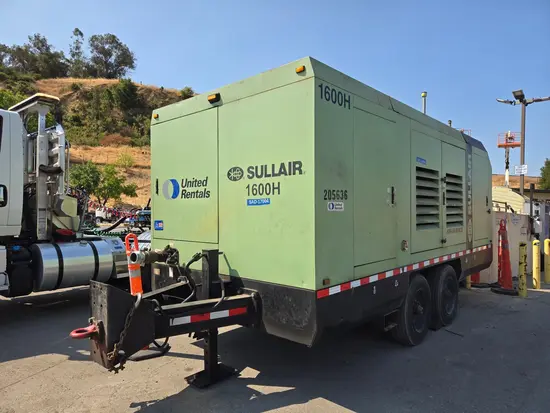 2017 Sullair 1600HAFDTQ-CAT Air Compressor