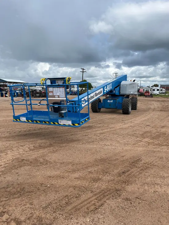 2016 Genie S-80X Boom Lift