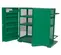 Green Greenlee Custom-stocked Gang Box/Toolbox, 35 cubic ft.
