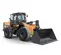 Orange and black Case wheel loader