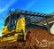 Yellow John Deere bulldozer