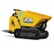 yellow JCB electric powered buggy