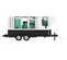 White, black and green CUMMINS 480-549 kW Towable Generator, Tier 4 Diesel