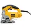 Yellow, gray and black DEWALT Jigsaw, Electric Powered