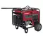 Red and gray HONDA 6,500-6,900 W Portable Generator, Gas