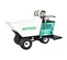 Green and white and black MULTIQUIP Concrete Buggy, 20-30 cubic yds., Gas Powered