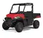 Red Polaris 2-Seat UTV