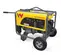 Yellow and gray WACKER 5,500-5,900 W Portable Generator, Gas