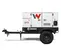 White and black WACKER 20-25 kW Towable Generator, Tier 4 Diesel