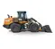 Orange and black CASE 3.0-3.4 yd. Wheel Loader
