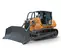 Orange Case Bulldozer with Low Ground Pressure