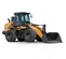 Orange and black Case Wheel Loader